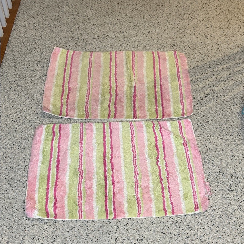 2 Pottery Barn Kids 32x20 inch rugs **LOOK AT ALL PHOTOS**